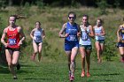 XC Wheaton & Babson  Wheaton College Women’s Cross Country compete at the 9th Annual Wheaton & Babson Season Opener on the Mark Coogan Course at Highland Park in Attleboro, Mass. - Photo By: KEITH NORDSTROM : Wheaton, XC, Cross Country, 9th Annual Wheaton & Babson Season Opener